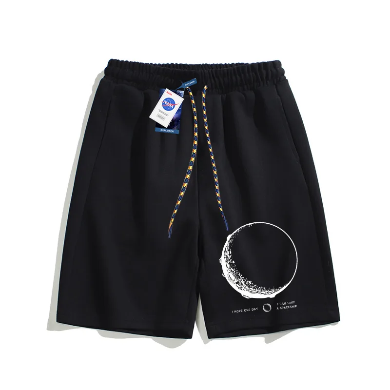 

Мужские шорты из ледяного шелка, летние, тонкие, повседневные, свободные, до колена, для баскетбола и спорта, быстросохнущие, модные, свободного кроя, для активного отдыха, молодежные