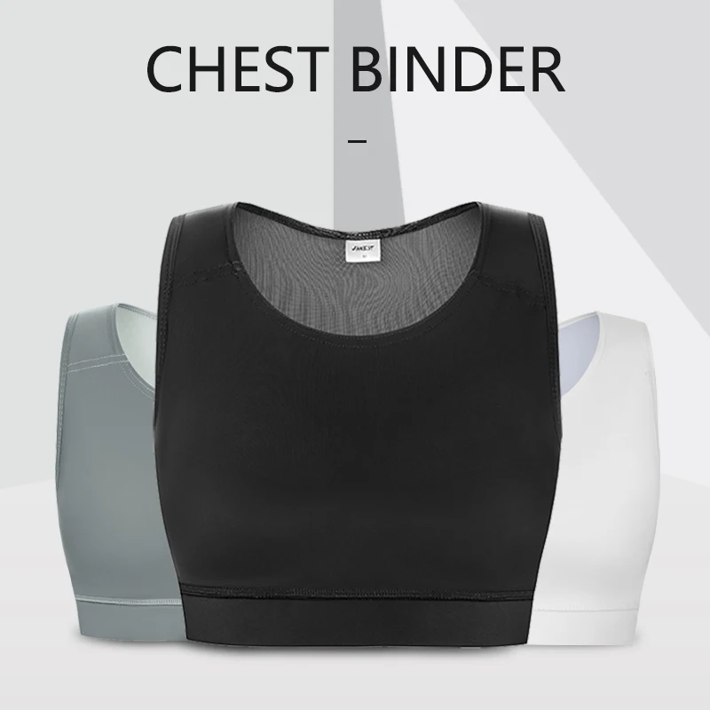 Pullover Chest Binder Trans Binder comodo raccoglitore per il seno reggiseno lesbico intimo S-6XL