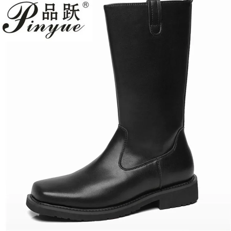 men Horse Riding Boots Microfibre Leather Rider Boots Equestrian Equipment Boots For Summer Winter Outdoor Sports boots 38-46