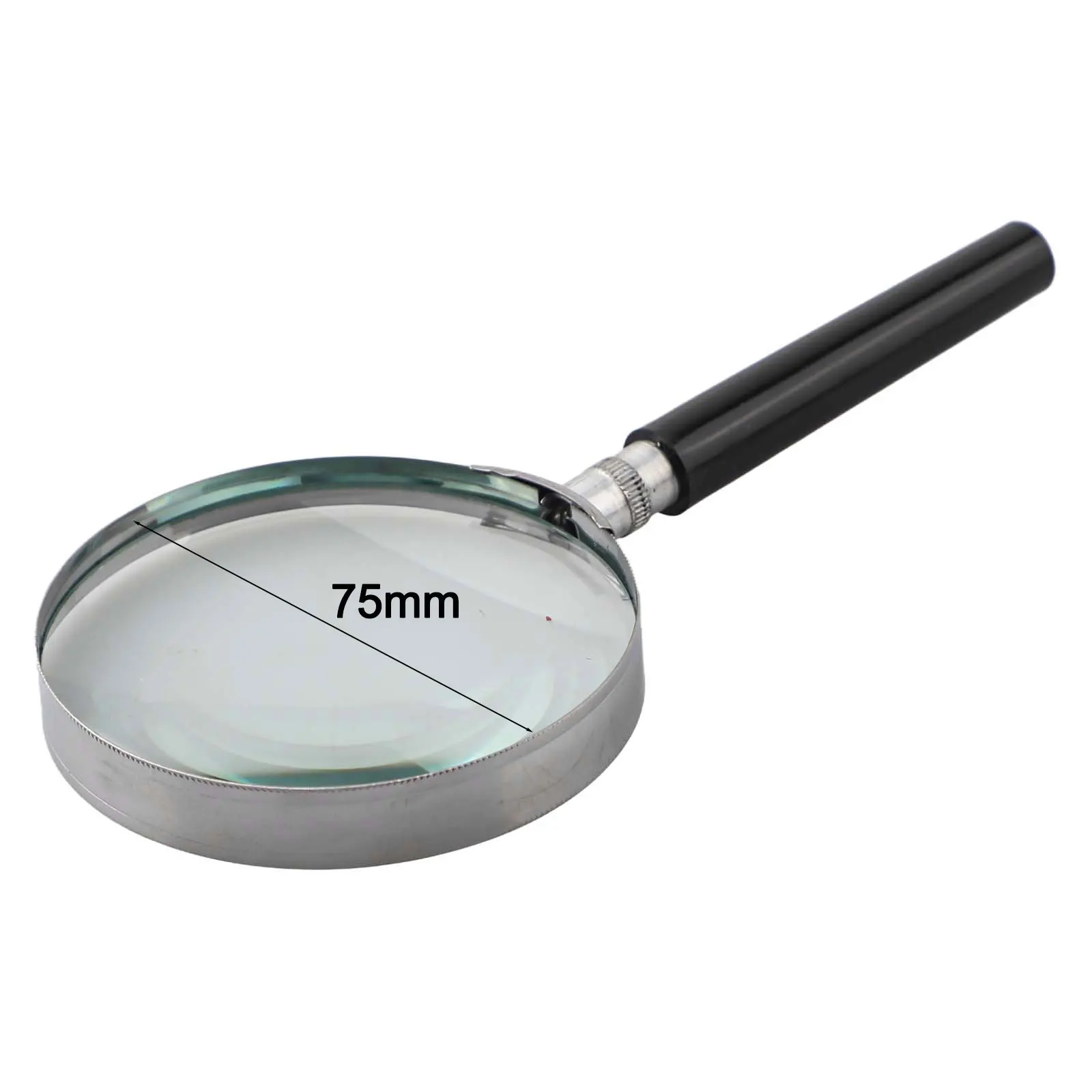 

For Stamps For Close Inspection Compact Magnifier 5X Magnification Reading Close Inspection 90mm 100mm Lens 90mm Lens