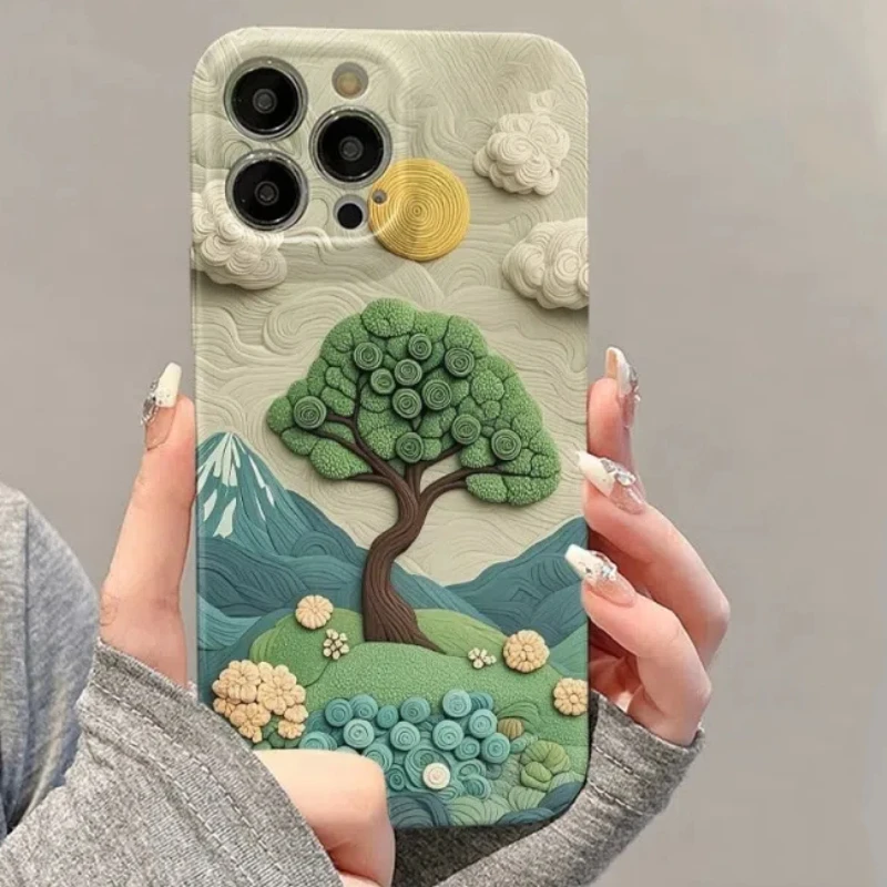 

Simple and Cute Creative Red Rose Apple Film Anti Drop and Anti-wear Phone Case Suitable for IPhone 16 Pro 15 14 13 12 11 ProMax