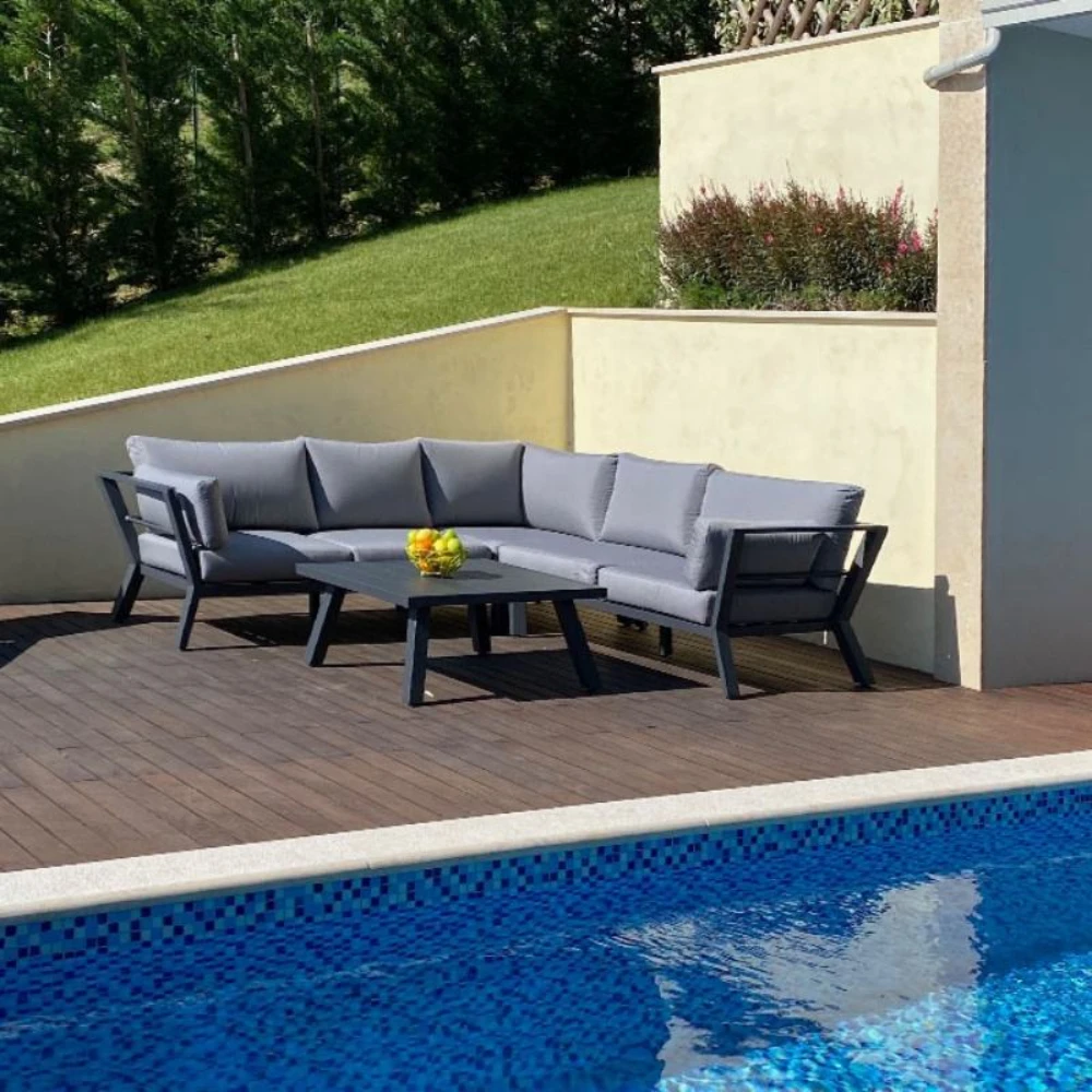 Patio Aluminum Furniture Comfo - Outdoor Furniture Quick Dry ulasan dan harga