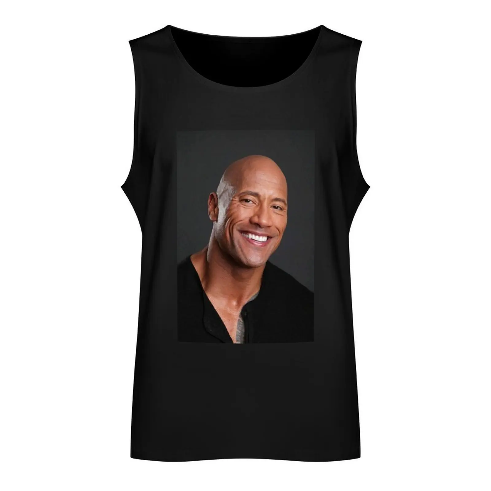 dwayne johnson Tank Top Sports clothing Men's summer vest