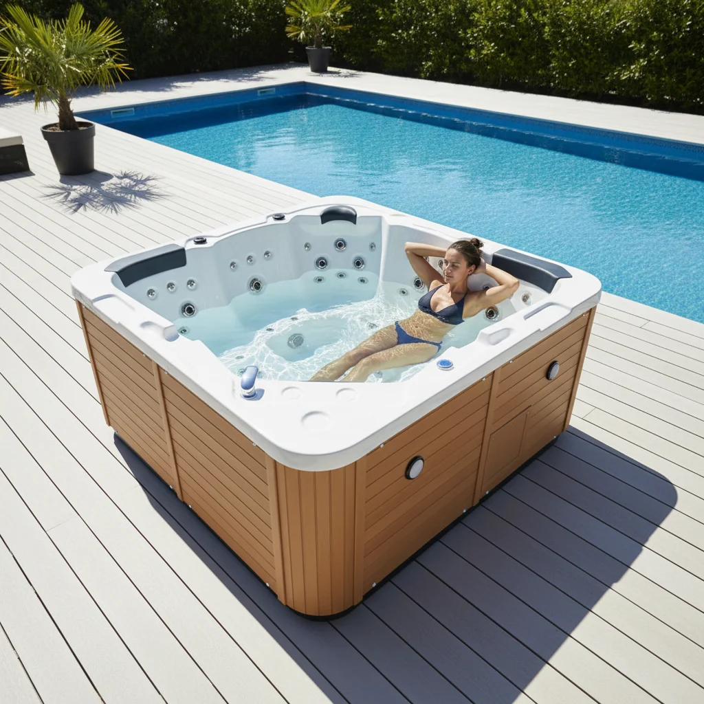 For Sale Cheap Freestanding Plug And Play Bath Tubs Luxury Indoor Spa