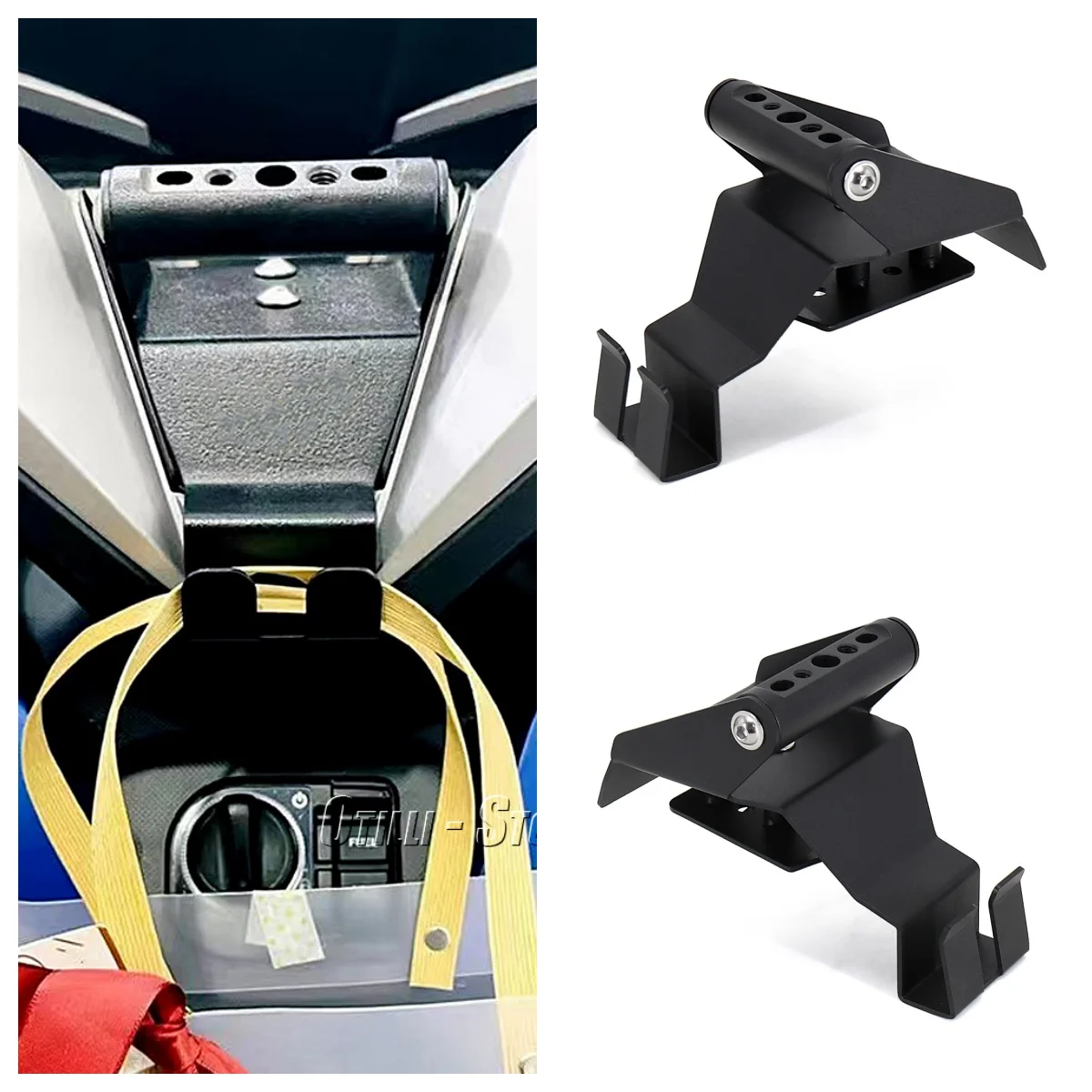 

Аксессуары для мотоциклов, держатель для телефона, GPS-навигатор, кронштейн, крючок для сумки, вешалка для шлема, подходит для Honda Forza 350 NSS350 FORZA 350 300