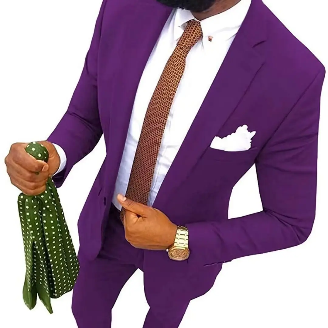 Men's Western Slim Fit Khaki Pants Customizable Size XS to S for Dating Travel Campus Party Wedding Color Options Available