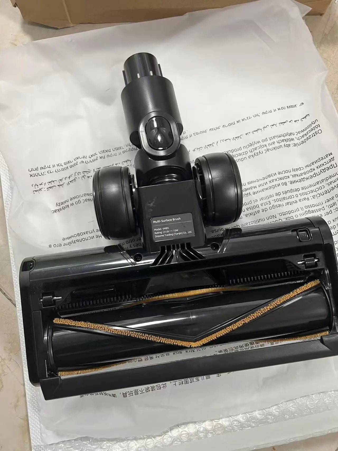 

Original Dreame V12pro V12 V11 T20pro T20 T30 Carpet Brush Assembly with Roller Spare Parts for Vacuum Cleaner Accessories