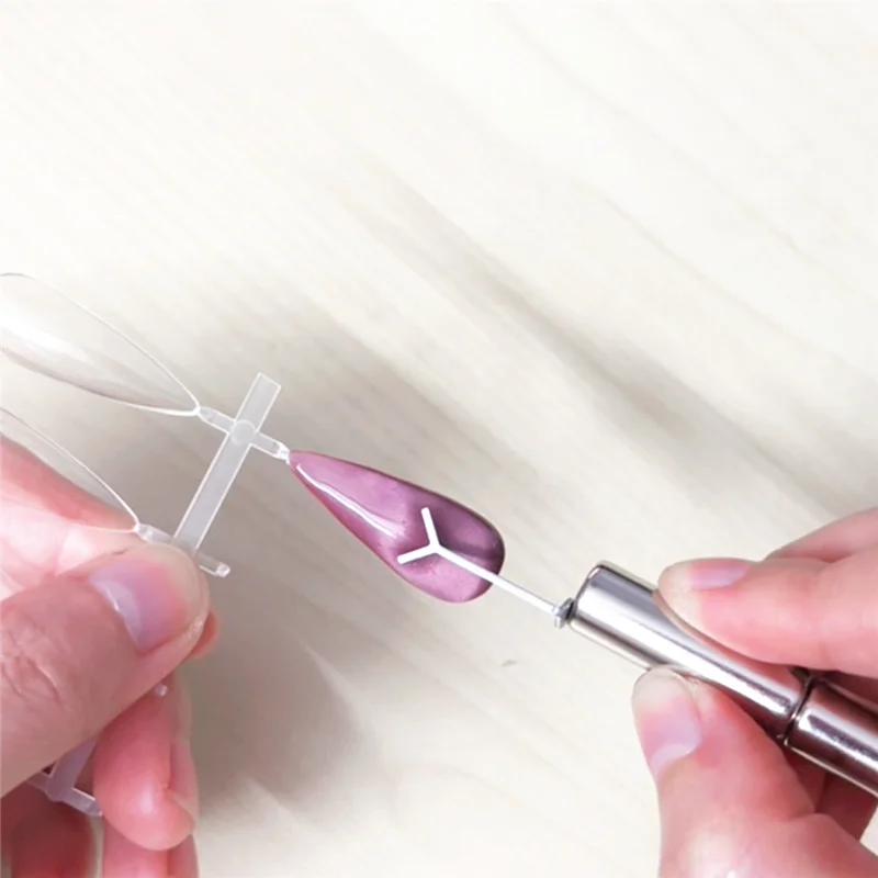 Nagel Magnet Werkzeug Liebe Katzenauge Neue Nagel Werkzeug Spezielle Büroklammer Magnet Draht Magnet Bar Kombination Nagel Techniker Werkzeuge