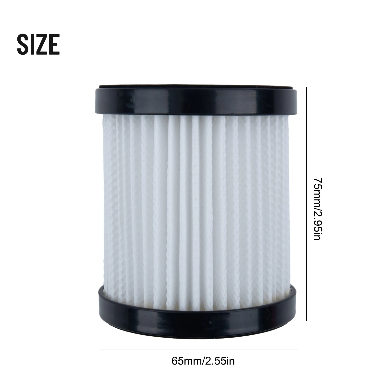 For 2 Pack Dust Filter for X6 XL618A Cordless Vacuum Cleaner Designed to Reduce Dust in Breathing Air and Enhance Filtration