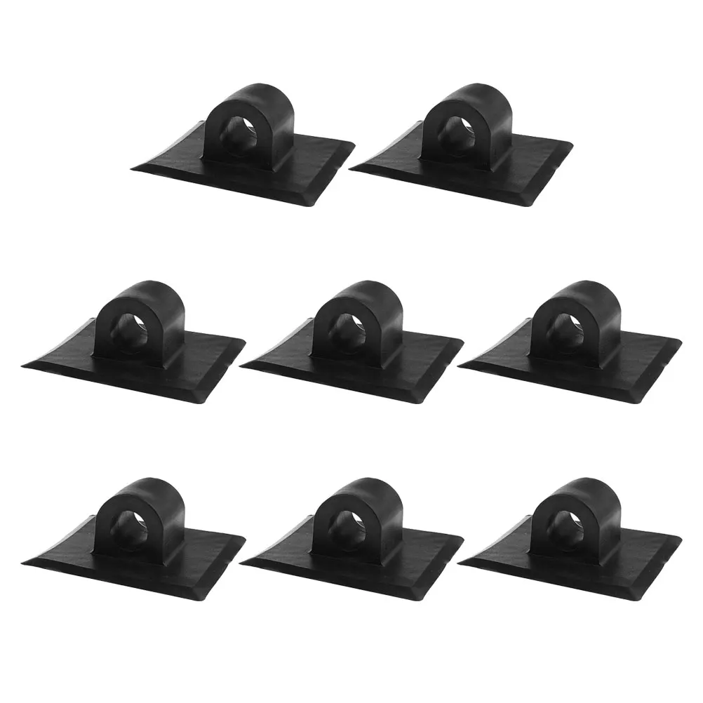 

8 PCS Motor Fixing Bracket Canoe Mount Boat Supply Mounting Outdoor Side Kit Engine Clip Inflatable Kayak Buckle for Stand