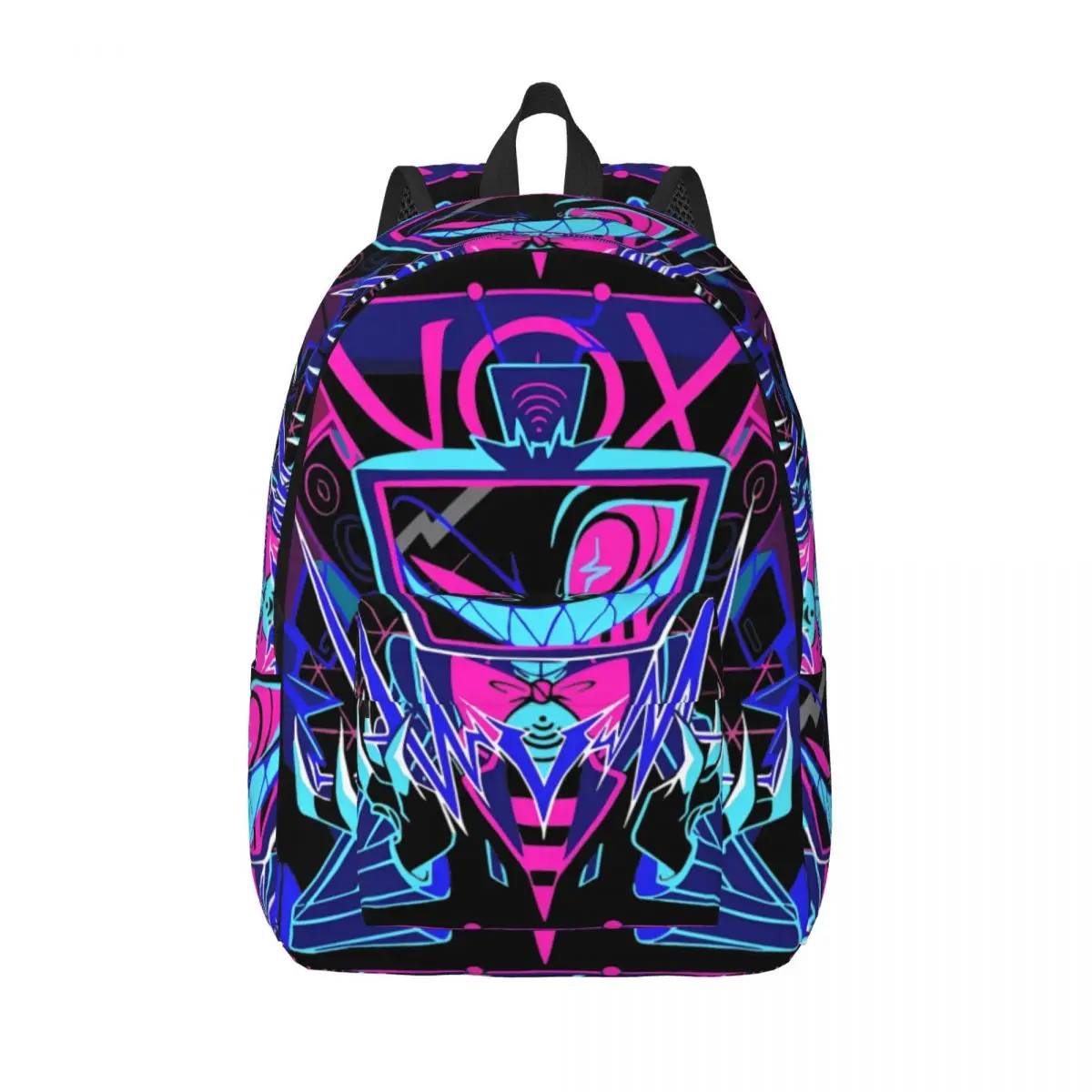 

Vox Hazbins Anime Hotels Dark Comedy Backpack Boy Large Backpacks Polyester Kawaii School Bags Hiking High Quality Rucksack