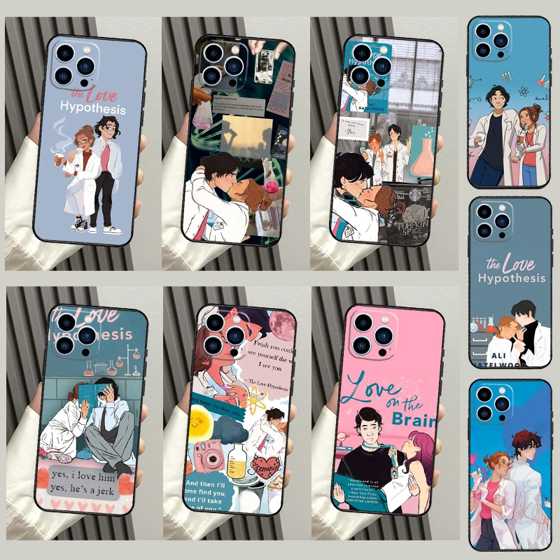 Die Liebe Hypothese Buch Handyhülle für iPhone 16 15 13 12 Mini 11 14 Pro Max X XR XS MAX Plus Cover Coque