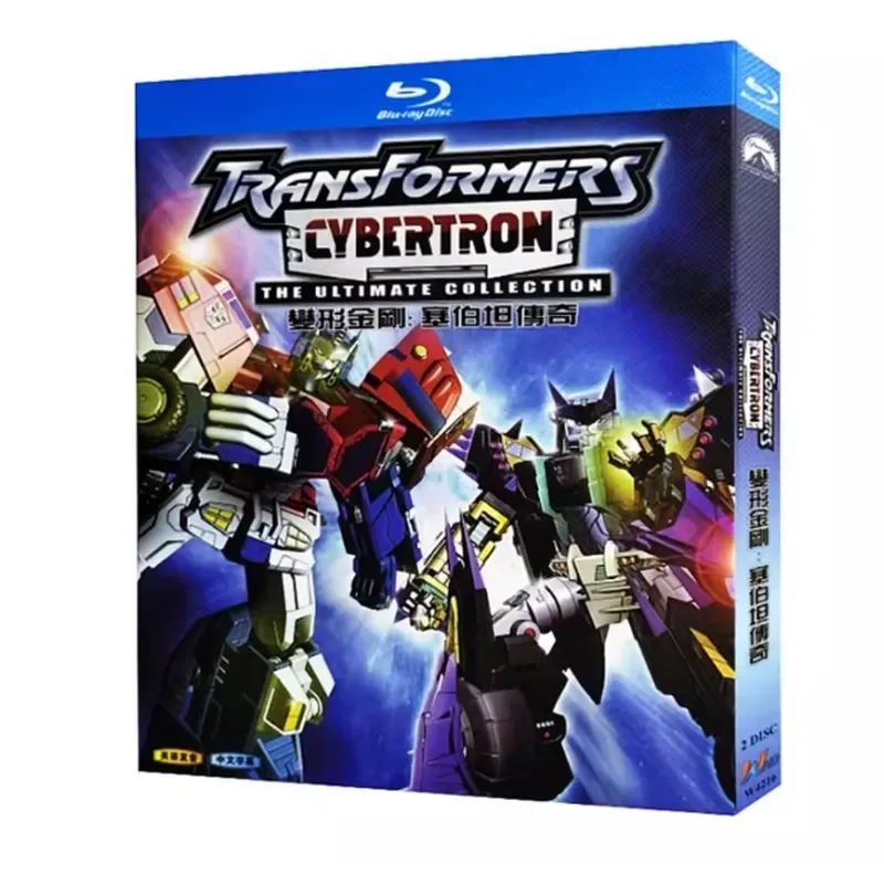 

Blu-ray BD Disc High Definition Animation Transformers Cybertron Legend 2 Discs