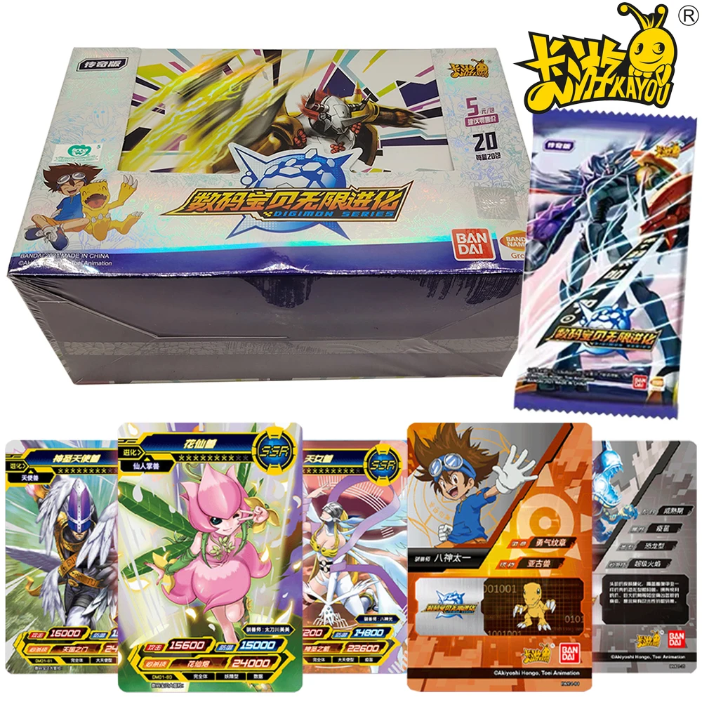 

Коллекционная карточка KAYOU «Настоящий цифровой монстр» — японское аниме, креативный сувенир, высококачественная игровая карточка, подарок для мальчиков и девочек