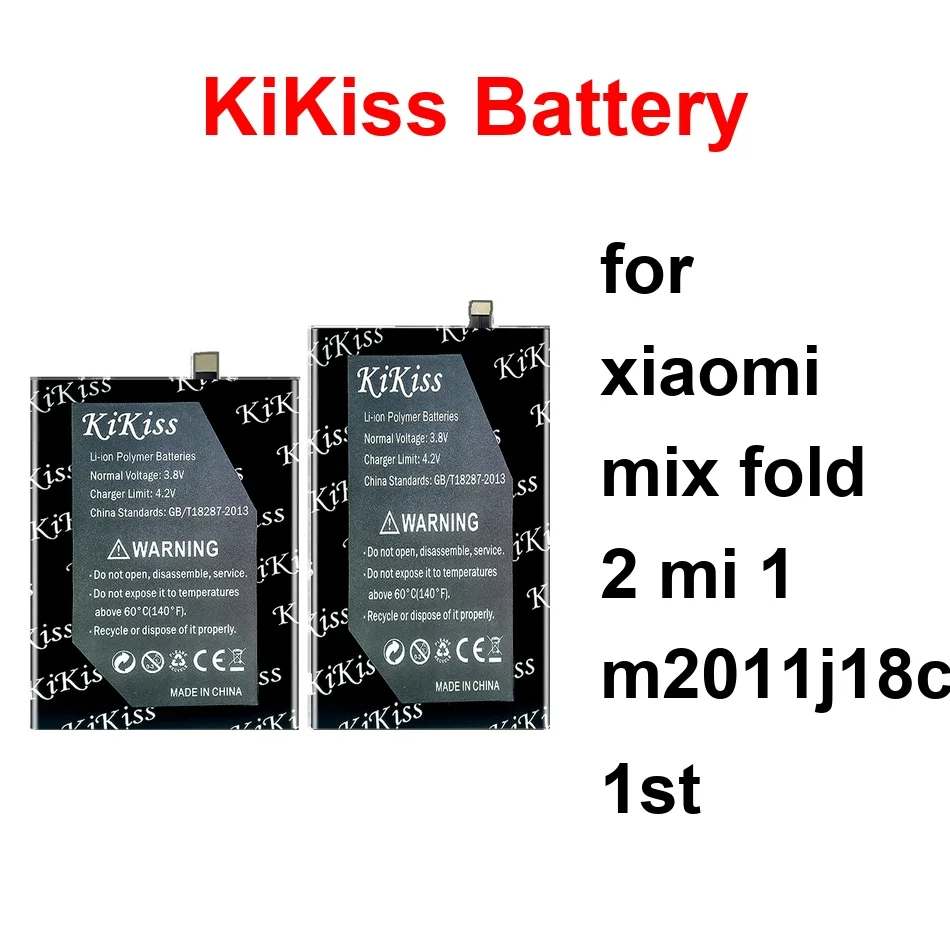 

Аккумулятор для мобильного телефона высокой емкости BM26 BM25+BM24 BM25 2800-3100 мАч для Xiaomi Mix Fold 2 MI 1 M2011j18c 1ST