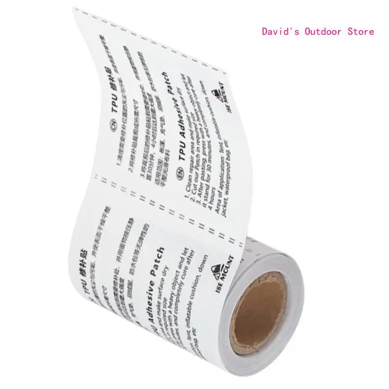 

TPU Repair Tape, TPU Sticker Clear Repair Patches Tape for Repairing Tent X3UA