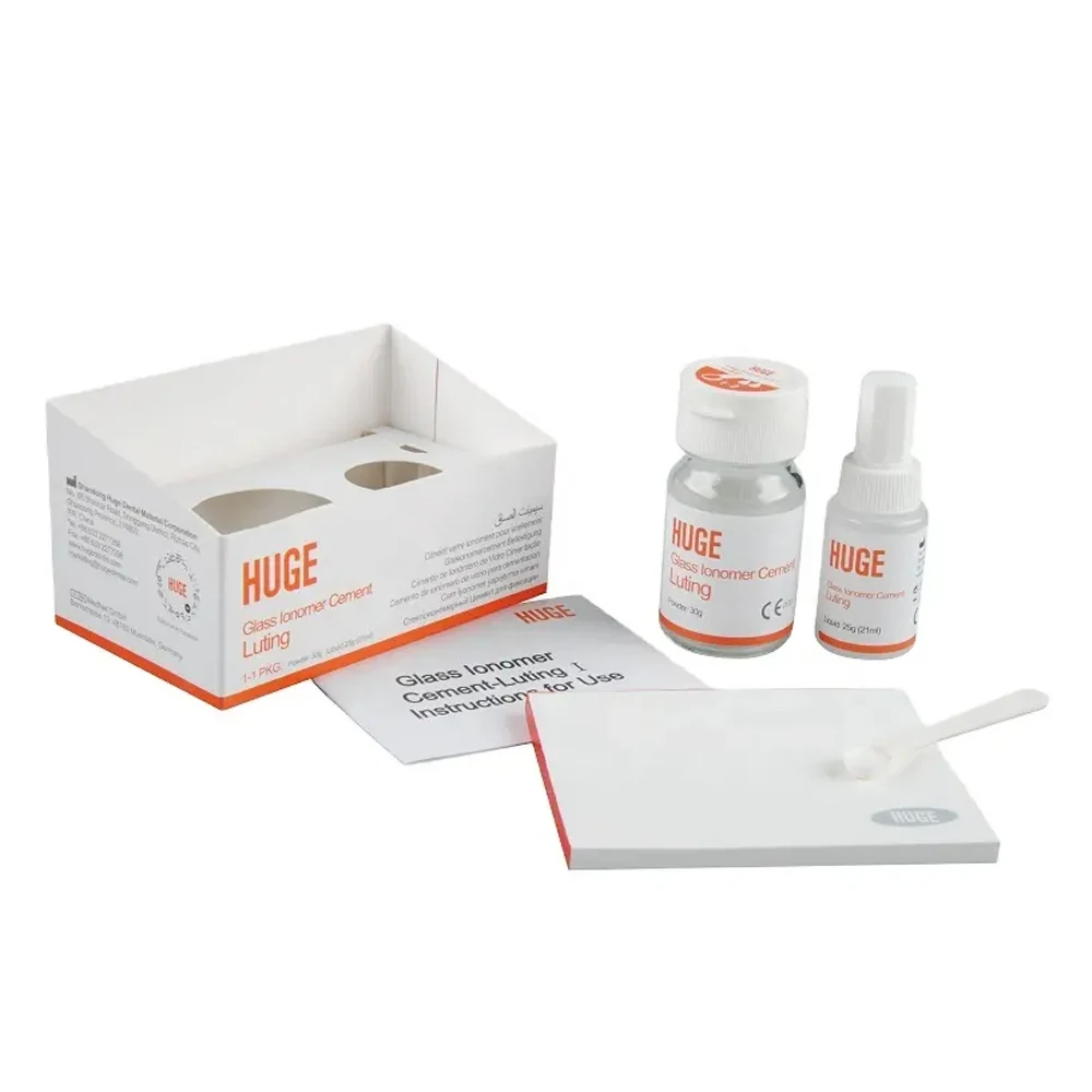 Huge Dental Luting Cement Adhesive Glassionomer For Crown Bridge Post Gic Permanent Professional Gc Fuji TR 1 Dentistry Material