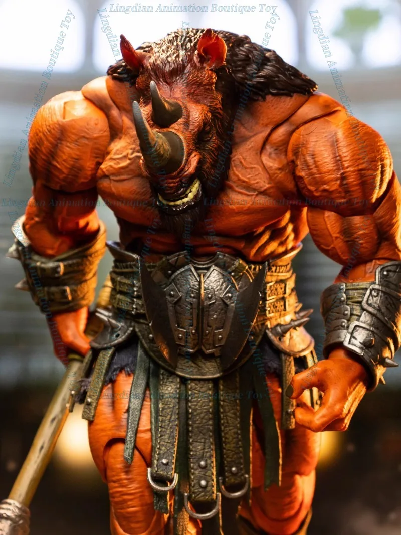 XesRay-figura DE ACCIÓN DE gladiador Battle of Glory LACC, juguete móvil de rinoceronte rojo limitado, exposición de Los Ángeles, en Stock