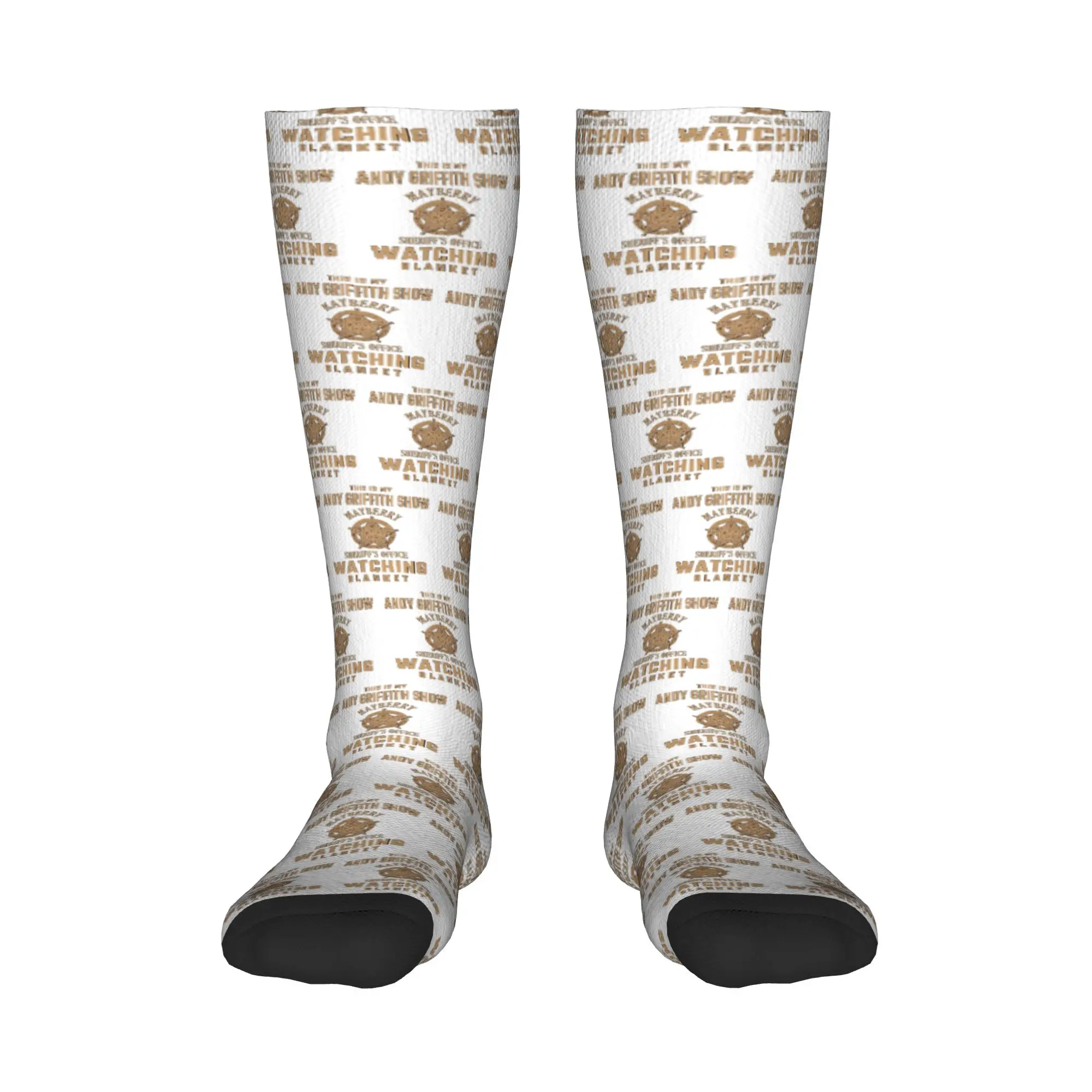 

Всесезонные чулки для экипажа This Is My Andy Griffith Show, носки в стиле хип-хоп, длинные носки, аксессуары для мужчин и женщин, рождественские подарки