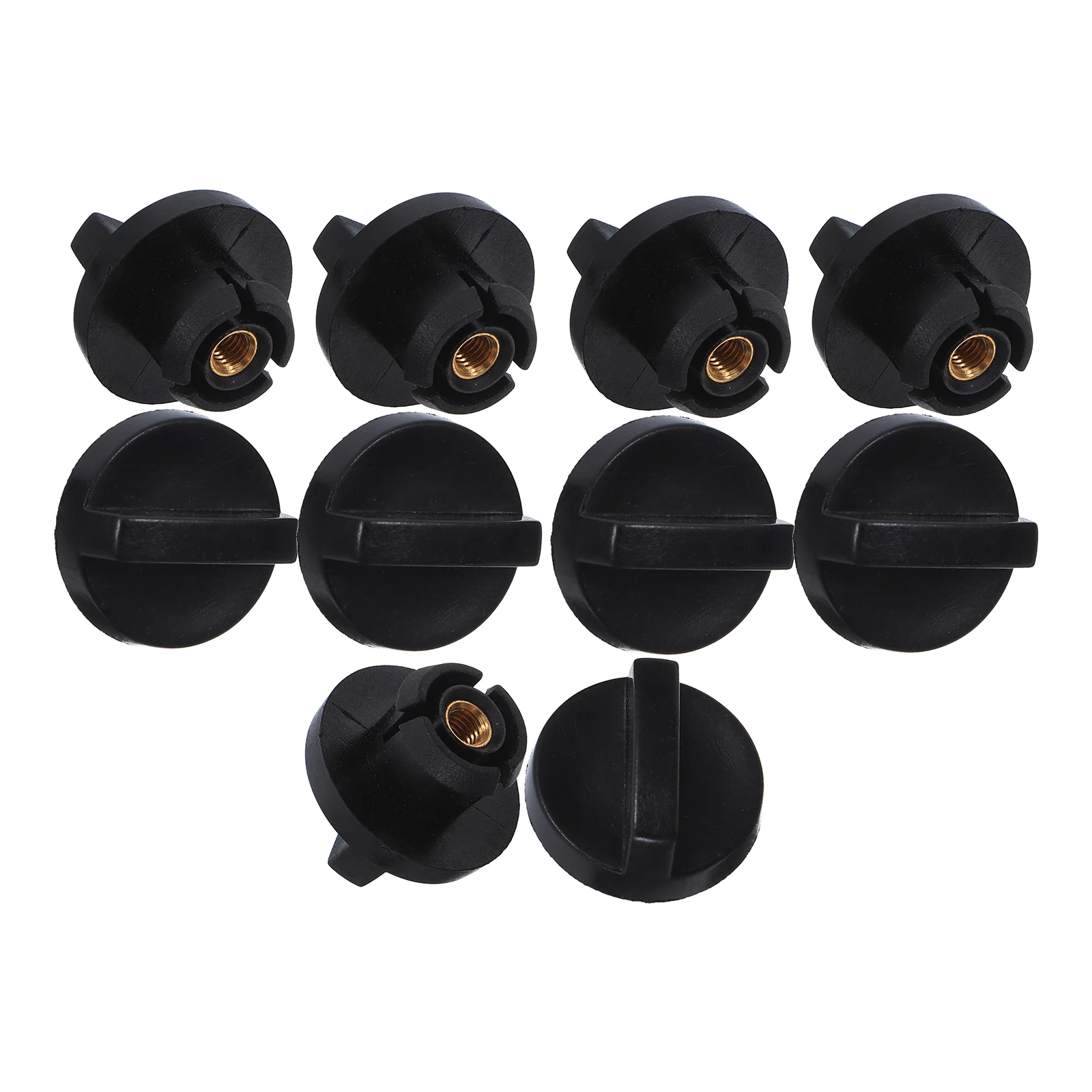 

10Pcs Chainsaw Gas Spare Parts Filter Screw Set High Precision Lock Nut Protective Cover Shell Quick Assembly Knobs Outdoor