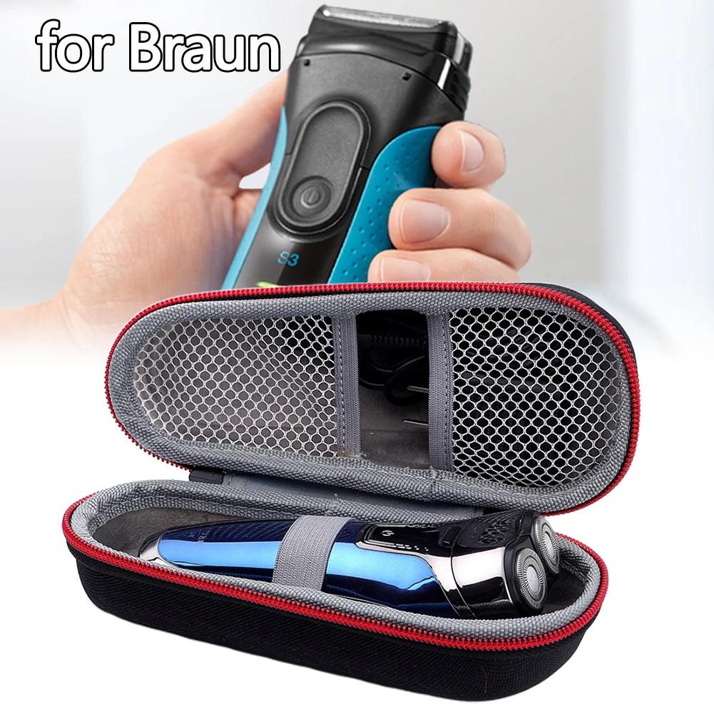 Travel Storage EVA Hard Case Bag Box FOR Braun Electric Shaver Series 3/5/7/9 Shaver Storage Bag NEW Shaver Storage Bag