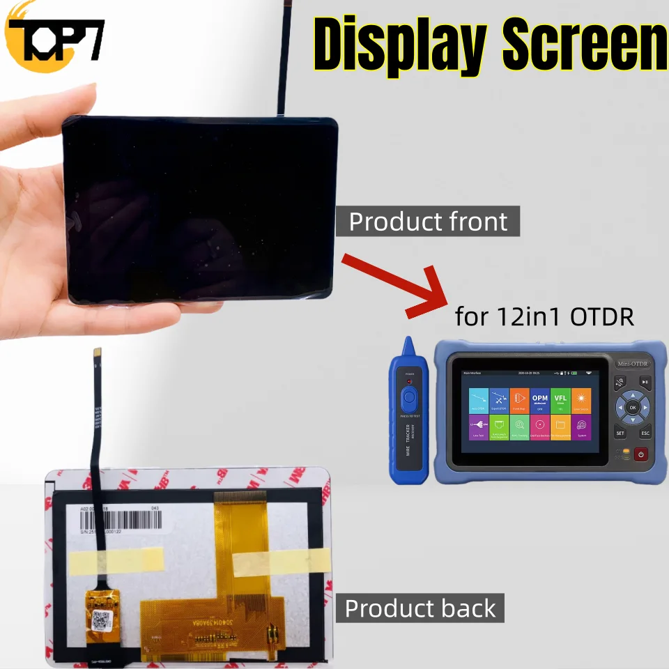 fiber-optic-display-screen-forotdr-nk4000-12in-1-otdr-original-ftth-lcd-panel-replacement-spares-repair-spares-display-screen