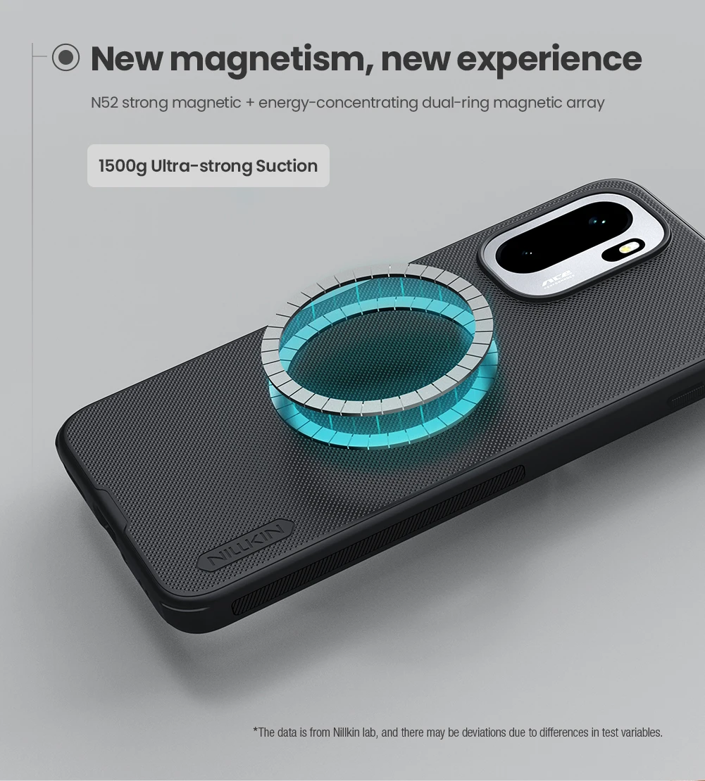 Für Oneplus ACE 6t Hülle NILLKIN Passgenaue Hülle Magnetische Super Frosted Shield Hochwertige Matte PC-Abdeckung Für Oneplus ACE 6t – Detail 16