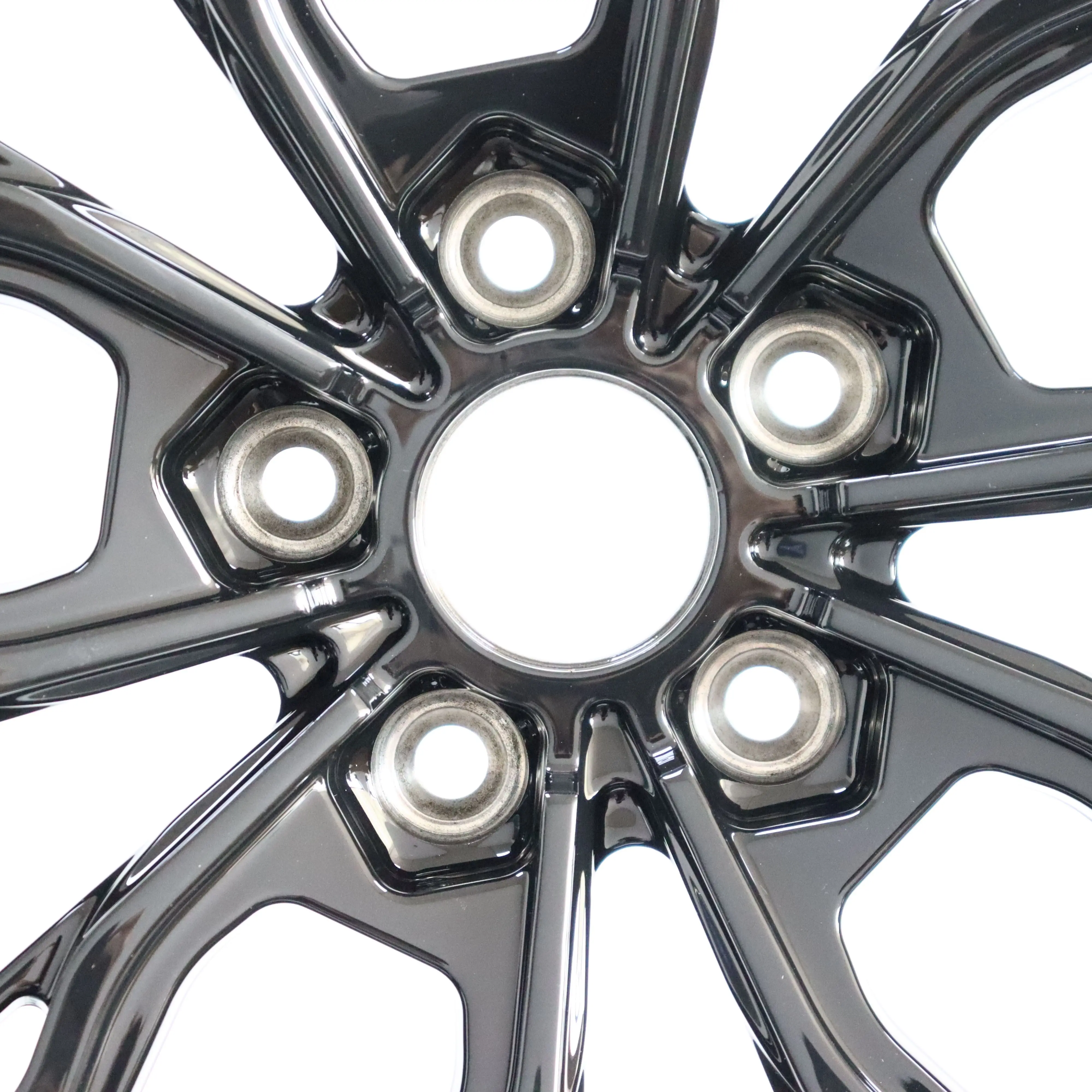 Xywheel إطارات عجلات سوداء لامعة مخصصة 18 19 20 21 22 23 بوصة 5*120 72.6 5*112 66.6 لسيارات BMW X3 X4 X5 X6 X7 X5M X6M #4