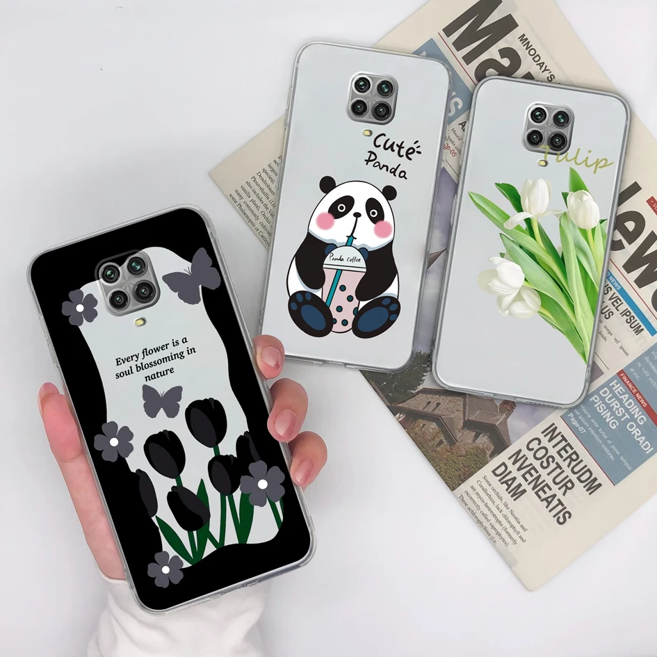 Phone Case For Xiaomi Redmi Note 9 Pro Max 9S Cover Fashion Love Heart Matte Transparent Silicone For Redmi Note 9 S 9Pro Fundas