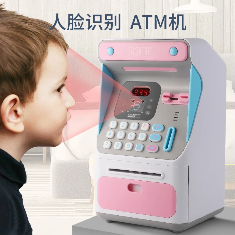 Secret Coin Money Box Kids Gift Toy Paper Money Cute Atm Hidden Safe Cute Piggy Bank Savings Tirelire Home Decoration