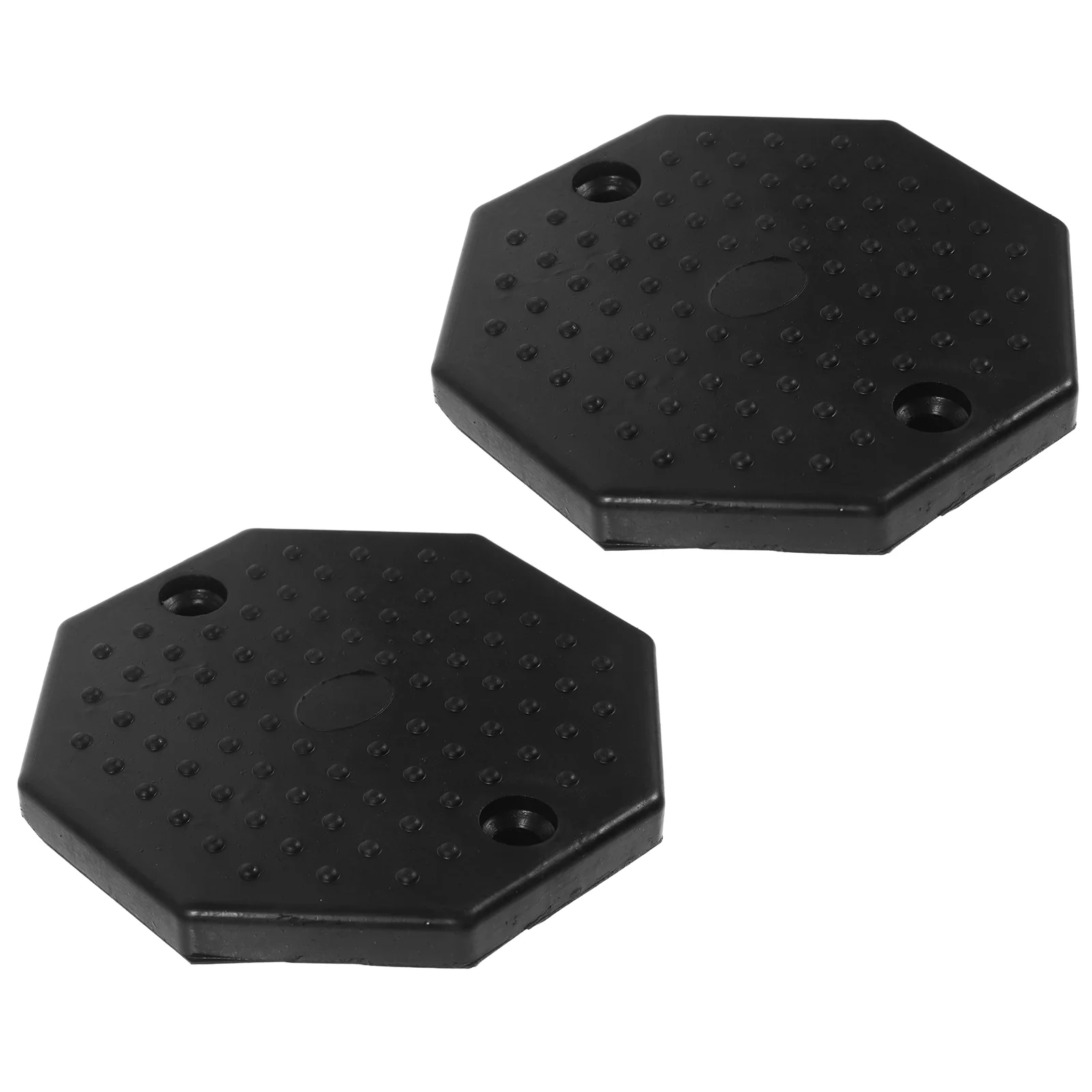 2 Pcs Lift Pad Vehicle Lifts Floor Jack Rv Accessories Beef Tendon Rubber Mat Pads for Stand