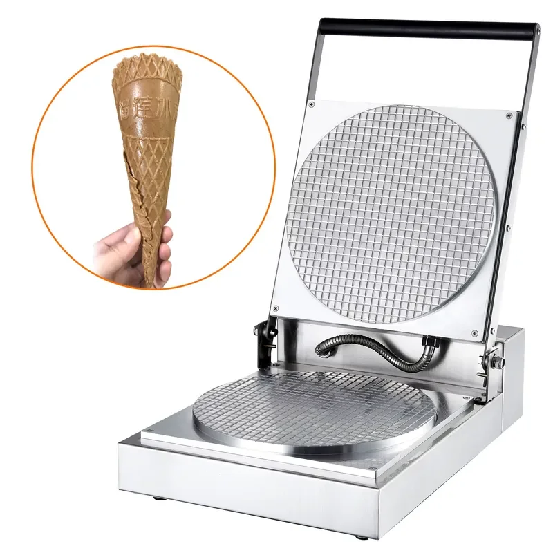 Popular new design commercial ice cream non stick