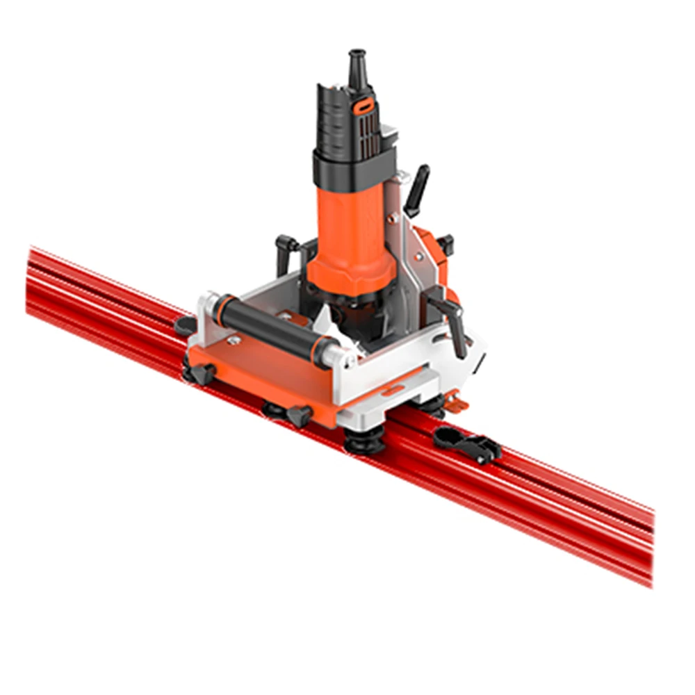 Portable 2m Electric Professional Water Jet Tile Cutter for Porcelain Marble Ceramic Tiles 45 Degree Chamfer with Guide Rails view 5