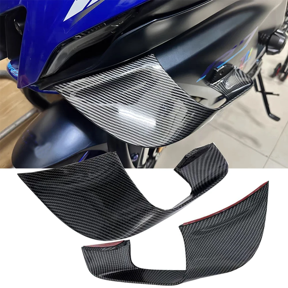

For Yamaha YZF-R7 YZFR7 2021 2022 2023 2024 YZF R7 Winglets Fixed Wing Cover Aerodynamic Wind Spoiler Fairing Motor Accessories