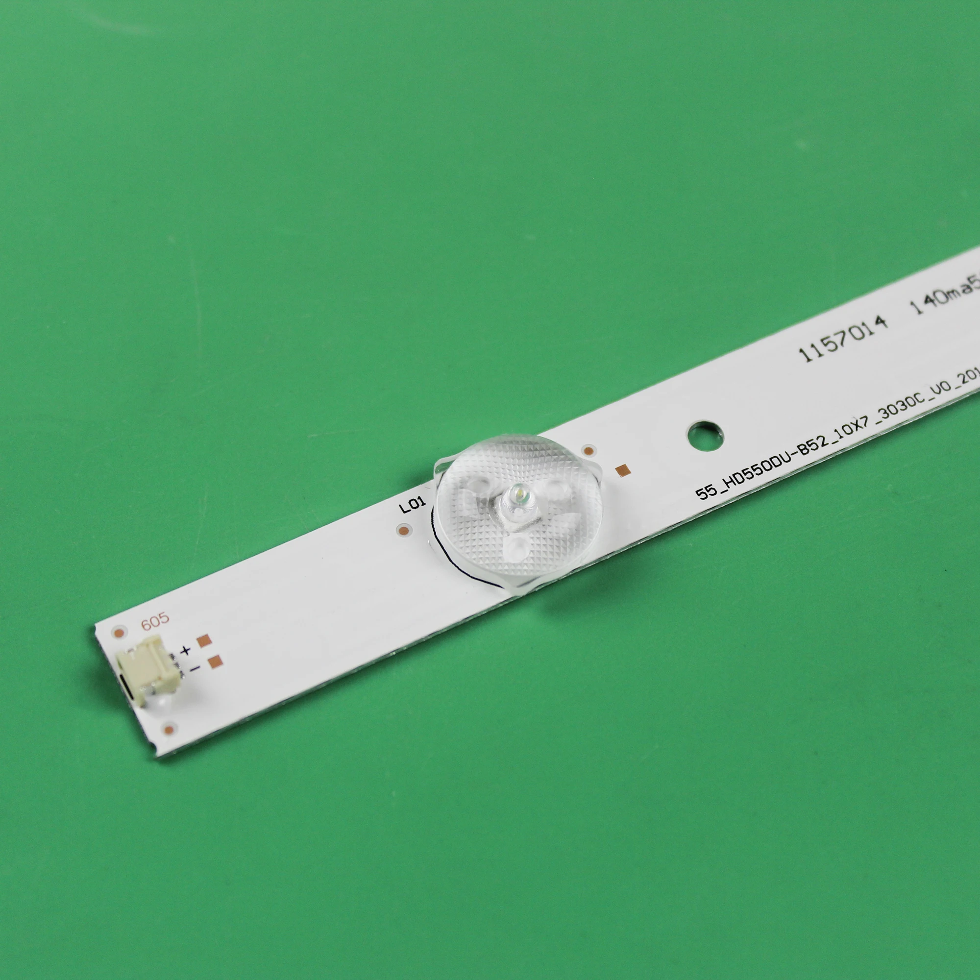 NEW Kits 10PCS LED Backlight Strip 7 Lamps For 55 HD550DU-B52_10X7_3030C_V0_20151012 55H8C 55K3300UW H55M3300 H55M3000