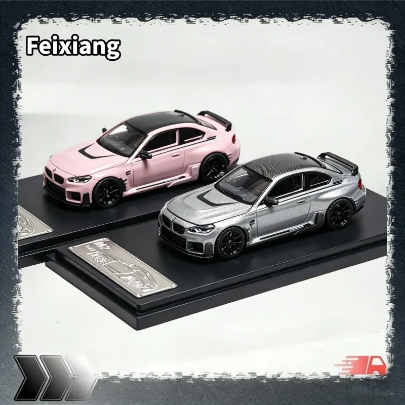 [In Stock] Fei xiang 1:64 BMW M2 Modified Alloy Casting Simulation Car Model, Ideal Gift for Festivals, Collectible Decoration.