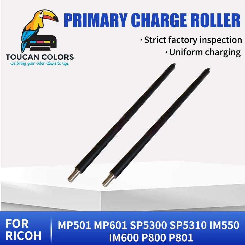 ToucanPrinter OEM Primary Charge Roller PCR for Ricoh MP501 MP601 SP5300 SP5310 IM550 IM600 P800 P801 Copier Parts