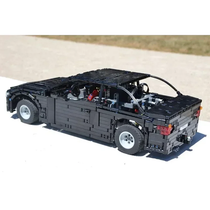 MOC-15716 Elektrische M3 Coupe Supercar Assembly Bouwsteenmodel • 2252 Onderdelen Bouwsteen Kinderen Verjaardag Aangepaste Speelgoed Cadeau