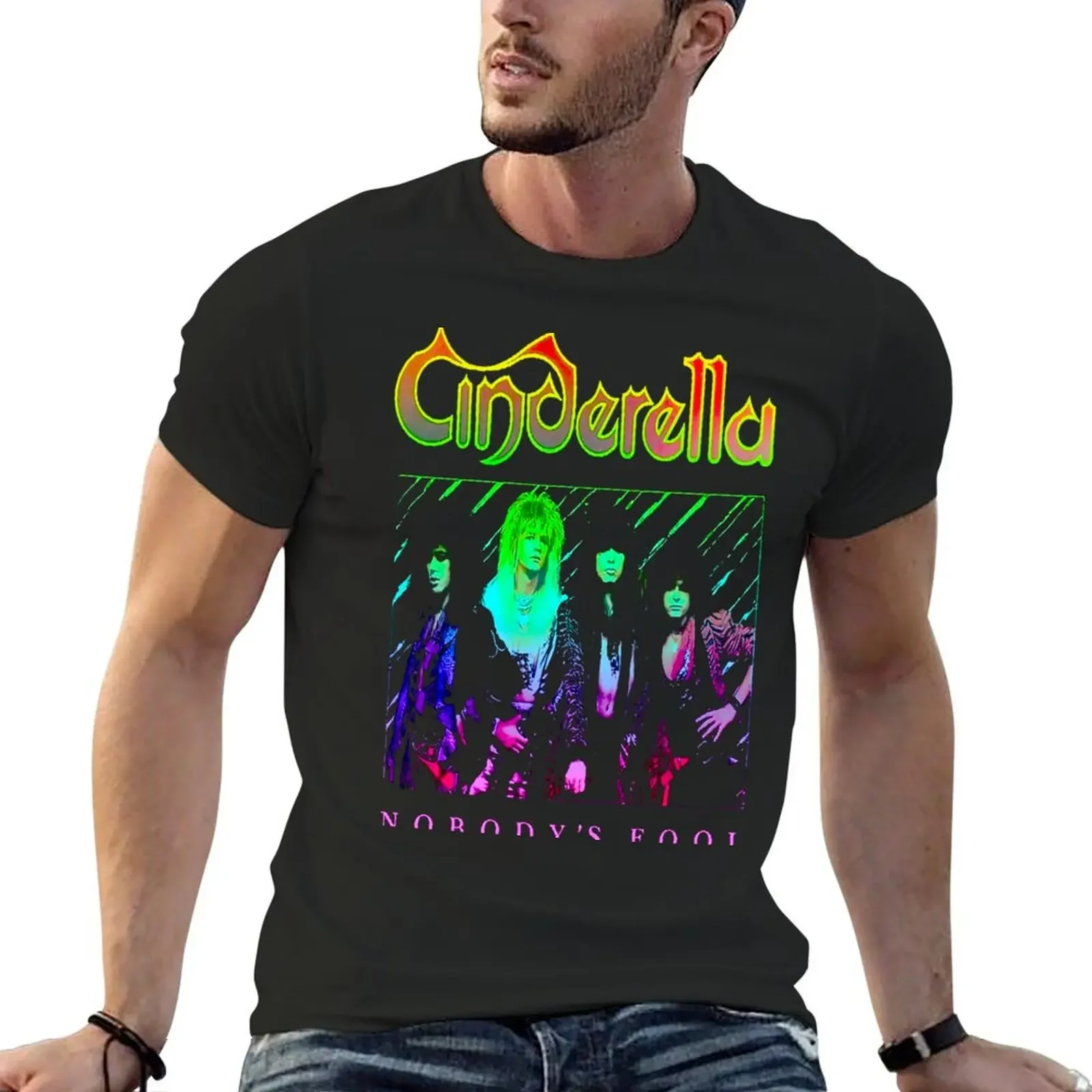 cinderella JKN9 - cinderella band | #1 classic T-Shirt graphic t shirts man t shirt oversized t shirts for men