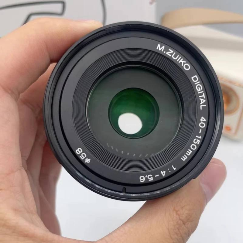 95% جديد حقيقي 40-150 F4.0-5.6 عدسة لأوليمبوس M.ZUIKO الرقمية ED 40-150 مللي متر F4.0-5.6 عدسة M4/3 إطار كاميرا بدون مرآة #3