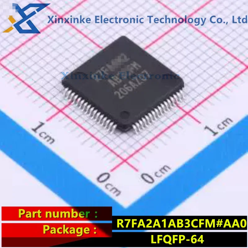 R7FA2A1AB3CFM#AA0 LFQFP-64 ARM-M23 256KB FLASH MCU/MPU/SOC Single Chip Microcomputer IC R7FA2A1AB3CFM