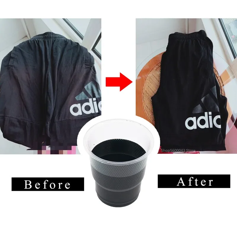 50g Paint for Fabric Paint Black /Red/Yellow Color Dye for Clothing Textile Dyeing Clothing Renovation Paint for Clothes