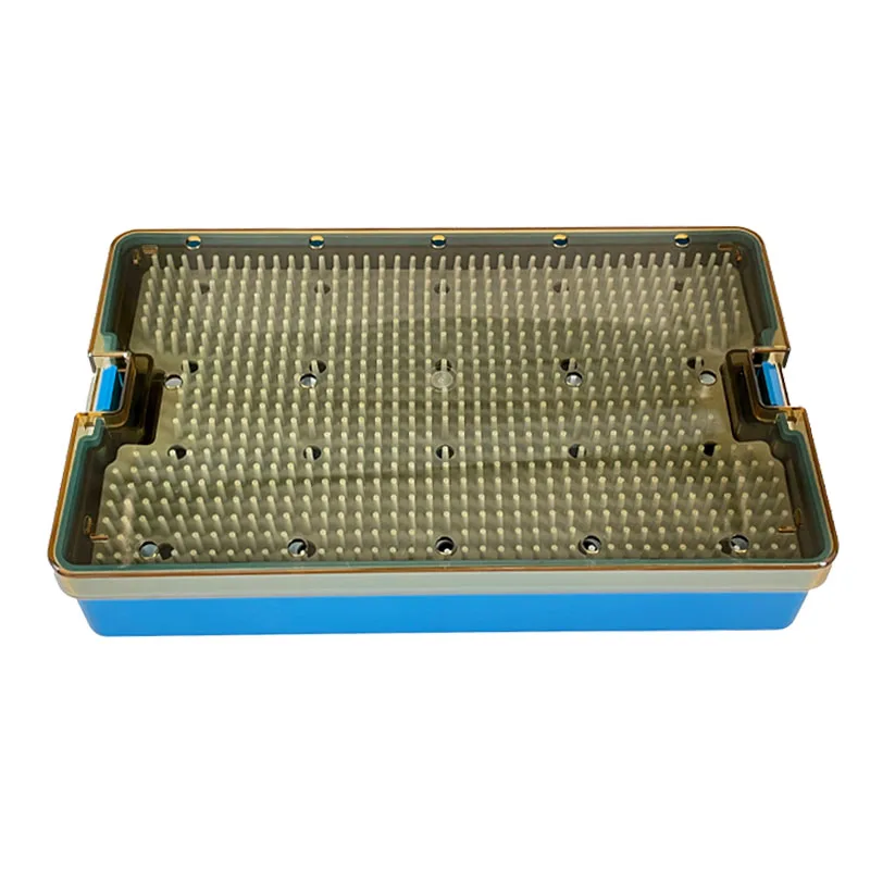 

Plastic Double Layers Sterilization Trays Ophthalmic Surgical Instrument