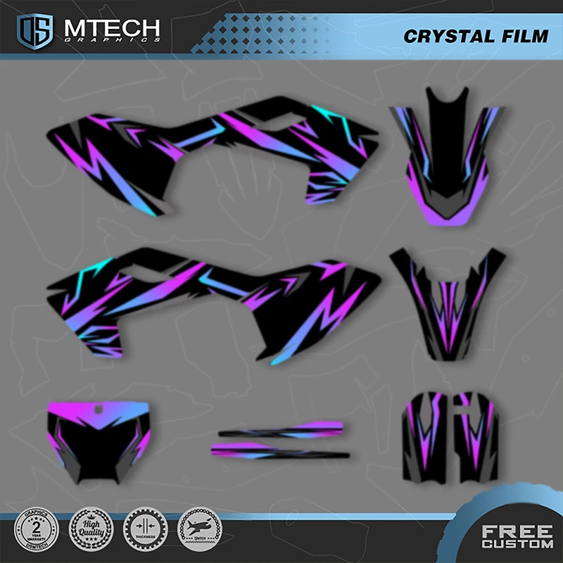 

DSMTECH MOTOR Graphic Stickers Decal Kits For Husqvarna TC65 TC65 2016 2017 2018 2019 2020 2021 2022 2023 008