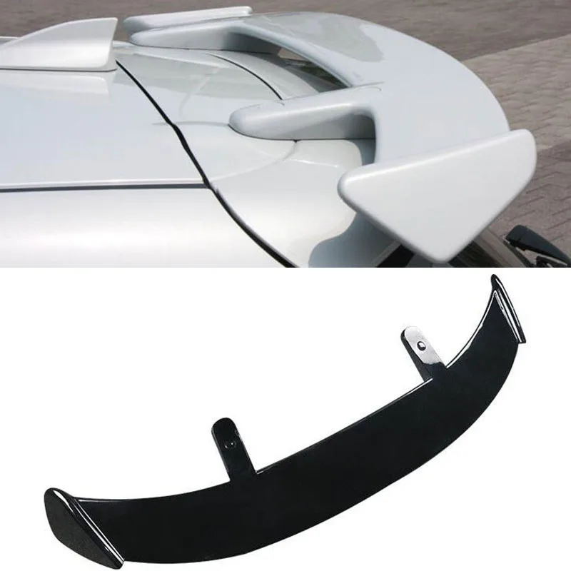 CEYUSOT For Universal Roof Spoiler WING Mazda CX-3 CX3 ABS Material Car Window Rear Lip Black Tail Fin Refit Accessories 2018-21