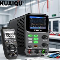 KUAIQU Hyperbolic Display DC Lab Power Supply 30V 10A Adjustable Power Supply 5 Digit Display OVP OCP Battery Simulator Test