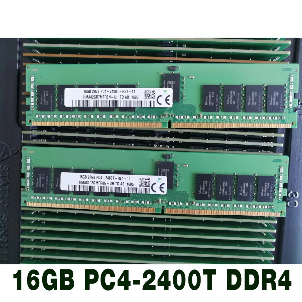 1 pcs 16G RAM 2RX8 ECC REG RDIMM HMA82GR7MFR8N-UH Memory High Quality Fast Ship 16GB PC4-2400T DDR4