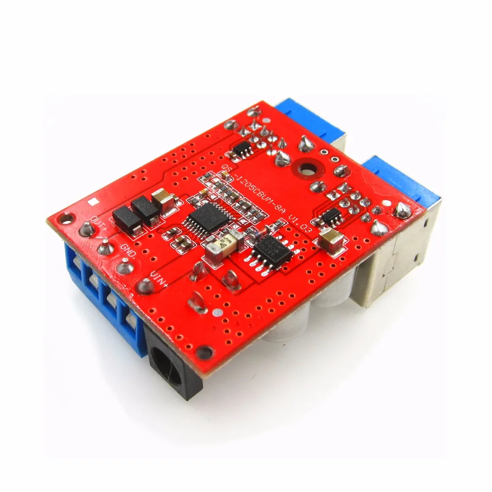 DC-DC 차량 충전 모듈, 전원 공급 장치 감압 모듈, 4 포트 USB 출력 모바일 충전기, 8V-35V, 5V, 8A