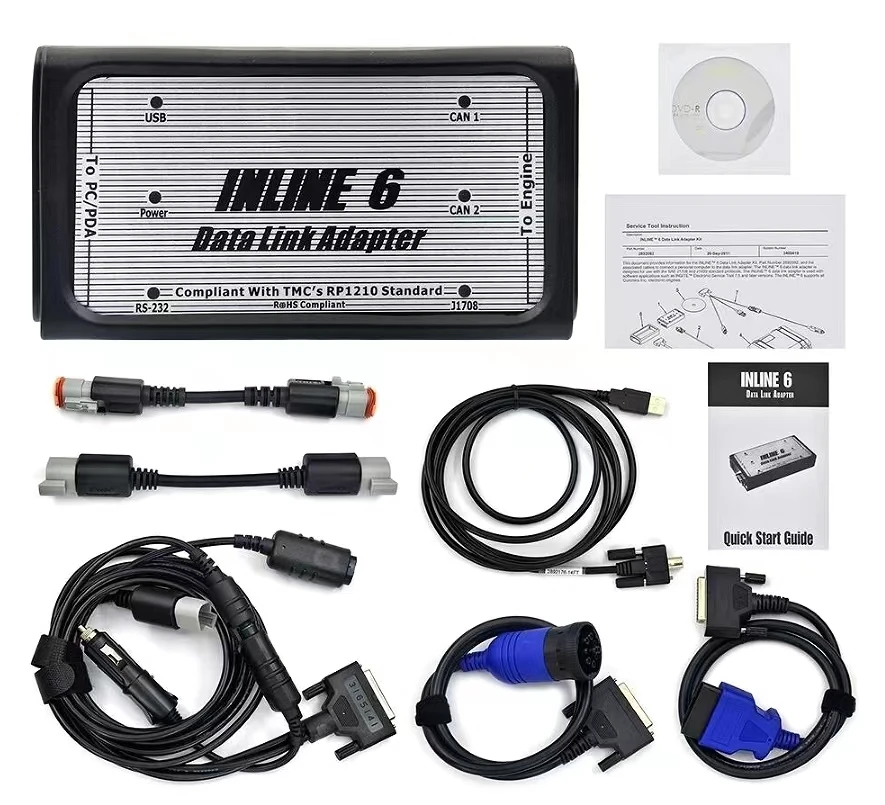 Suitable for Cummins decoder Cummins Inline6 7 fault diagnosis programming tester 8.8  NSITE 8.7-8.8 Cummins INLINE 6 detector