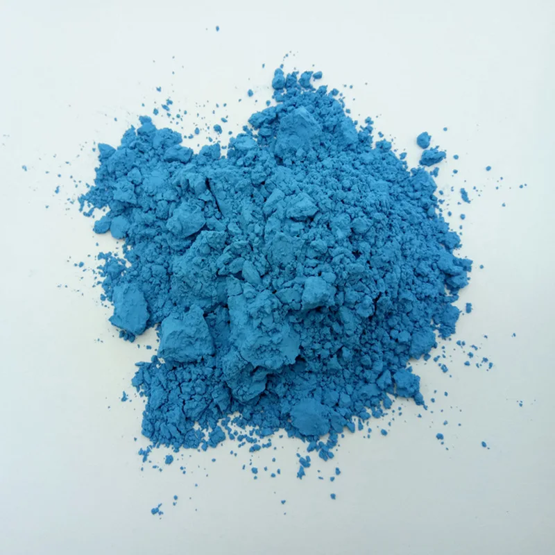 500G Glaze Professional Pigment Vanadium Zirconium Blue High Coverage Quality Stable Ceramic Coloring Pigment Supplies